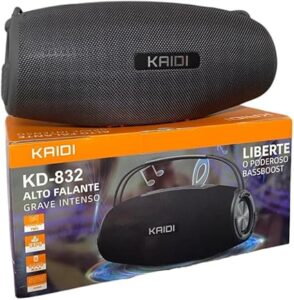 Caixa de Som Kaidi KD 832 55W É Boa