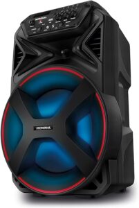 Caixa Amplificada Connect Partyplus Mondial Preto 250W RMS Bivolt CM 250 É Boa