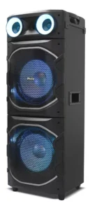 Caixa De Som Amplificada Philco 2400w RMS Bluetooth USB Rádio FM PCX24000 É Boa