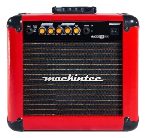 Caixa De Som Amplificador Mackintec Maxx 15 Color Vermelha Cor Vermelho Voltagem 110v/220v É Boa