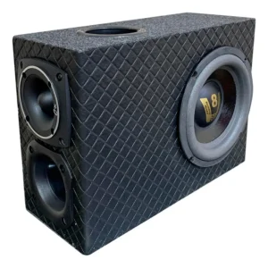 Caixa Som Automotivo Oestesom Slim 400w Rms Driver Subwoofer É Boa 