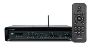 Receiver Amplificador Slim 4100 Optical G5 Frahm 300 W Preto É Boa