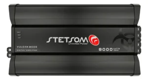  Amplificador Stetson Vulcan 8000w Rms 1 Ohm 1 Canal É Bom