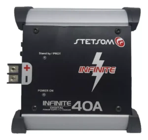 Fonte Automotiva Stetsom 40-a Amperes Bivolt Digital Cor Preto É Bom