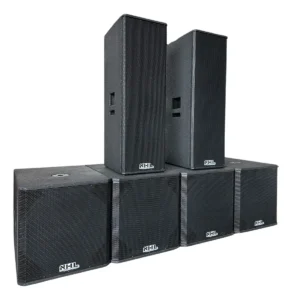 Caixas De Som Ativo 3x12 Sub 18 9600w Top9604 Processadas É Boa