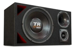 Caixa Trio Automotivo Completa Alto Falante Triton Tr 620 É Boa