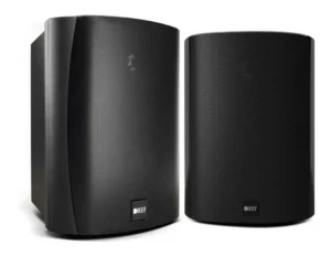 Par De Caixas Kef Ventura 5 Interno E Externo É Bom
