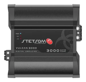 Módulo Amplificador Stetsom Vulcan 3000 1c 3000w Rms 4 Ohms Cor Preto É Bom