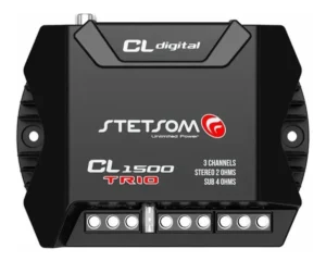 Amplificador Modulo Stetsom Cl 1500 Trio 3 Canais Controle dedicado sub 2 x 115W STEREO + 1 x 230W É Bom