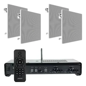 Kit Som Ambiente 4 Caixas Jbl 140w + Amplificador Bluetooth É Bom