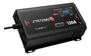 Fonte Stetsom Automotiva 120a Com Voltimetro Bivolt Sci Cor Preto É Boa