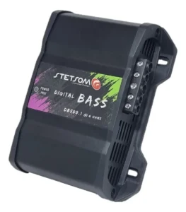 Modulo Amplificador Stetsom Db500.1 500w Rms 1 Canal 4 Ohms Cor Preto É Bom