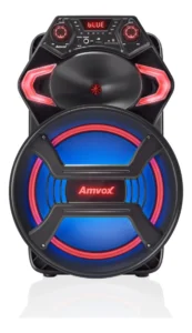 Caixa Amplificada Amvox Aca 550 Strondo II 550w Cor Preto É Boa