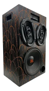 Caixa Amplifica Bob Jbl Subwoofer 12 Pol E 6x9 700w Mixer É Boa